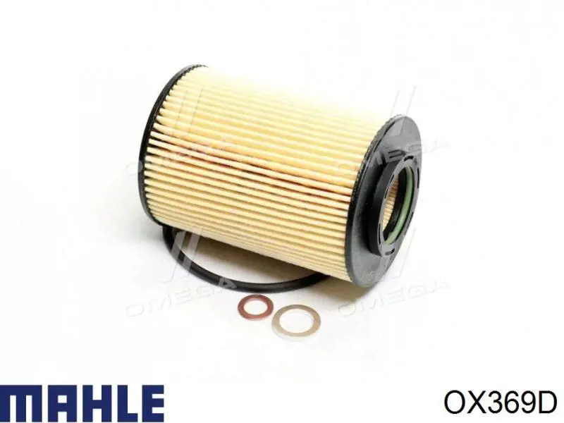 Фільтр масляний Mahle Original OX369D
