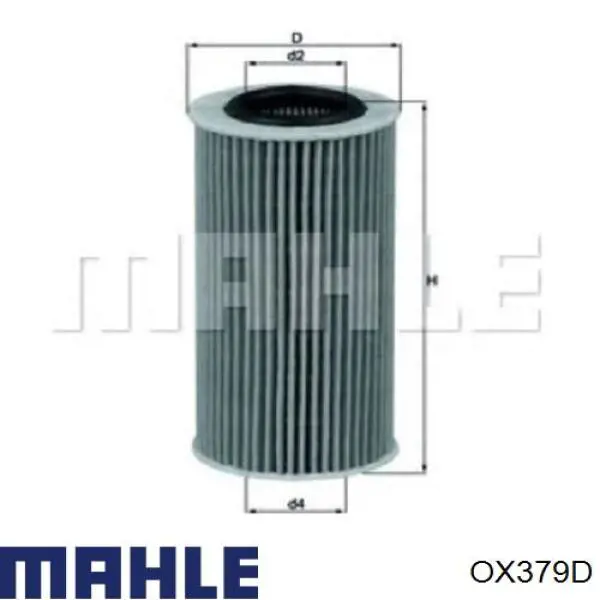 OX379D Mahle Original фільтр масляний