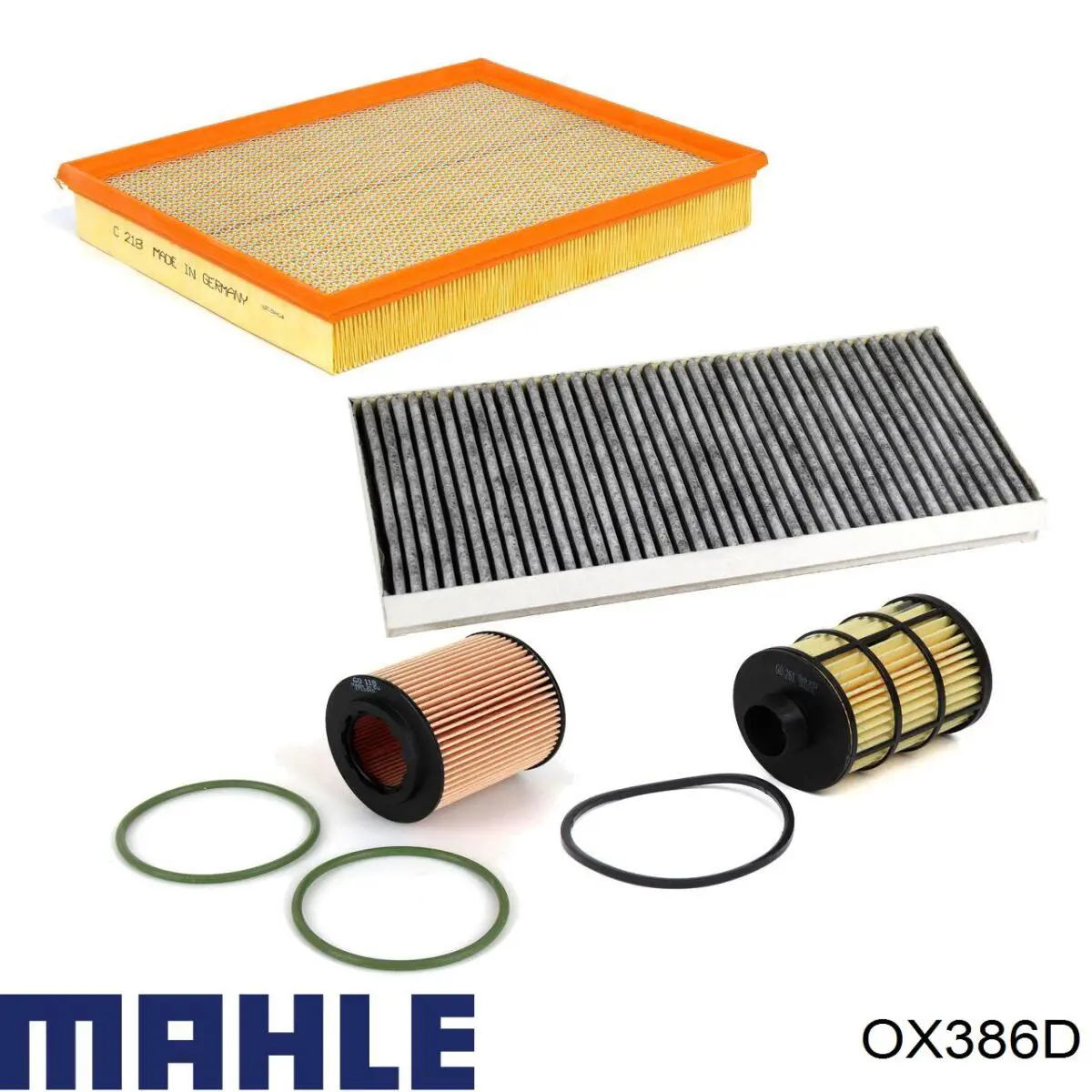 Фільтр масляний Mahle Original OX386D