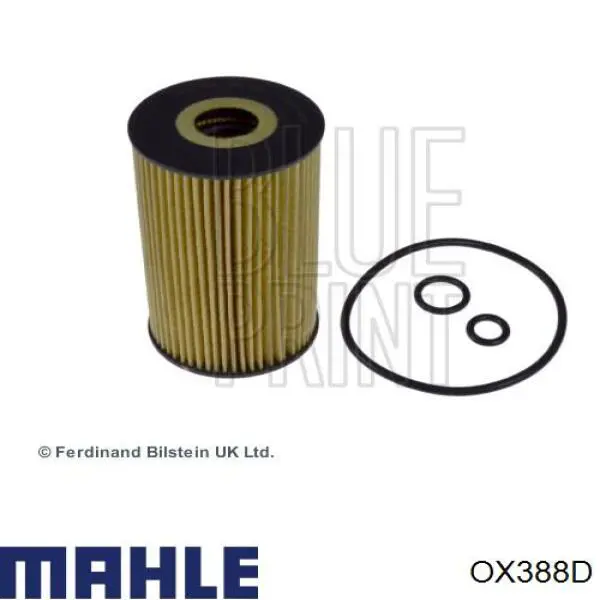 Масляний фільтр OX388D Mahle Original