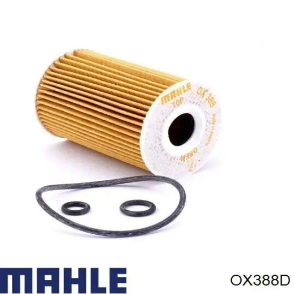 OX388D Mahle Original фільтр масляний
