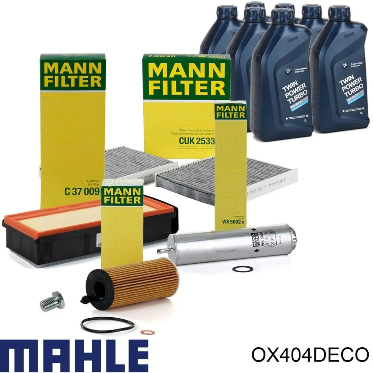 Масляний фільтр двигуна Mahle Original OX404DECO ціна, від 13.02 USD