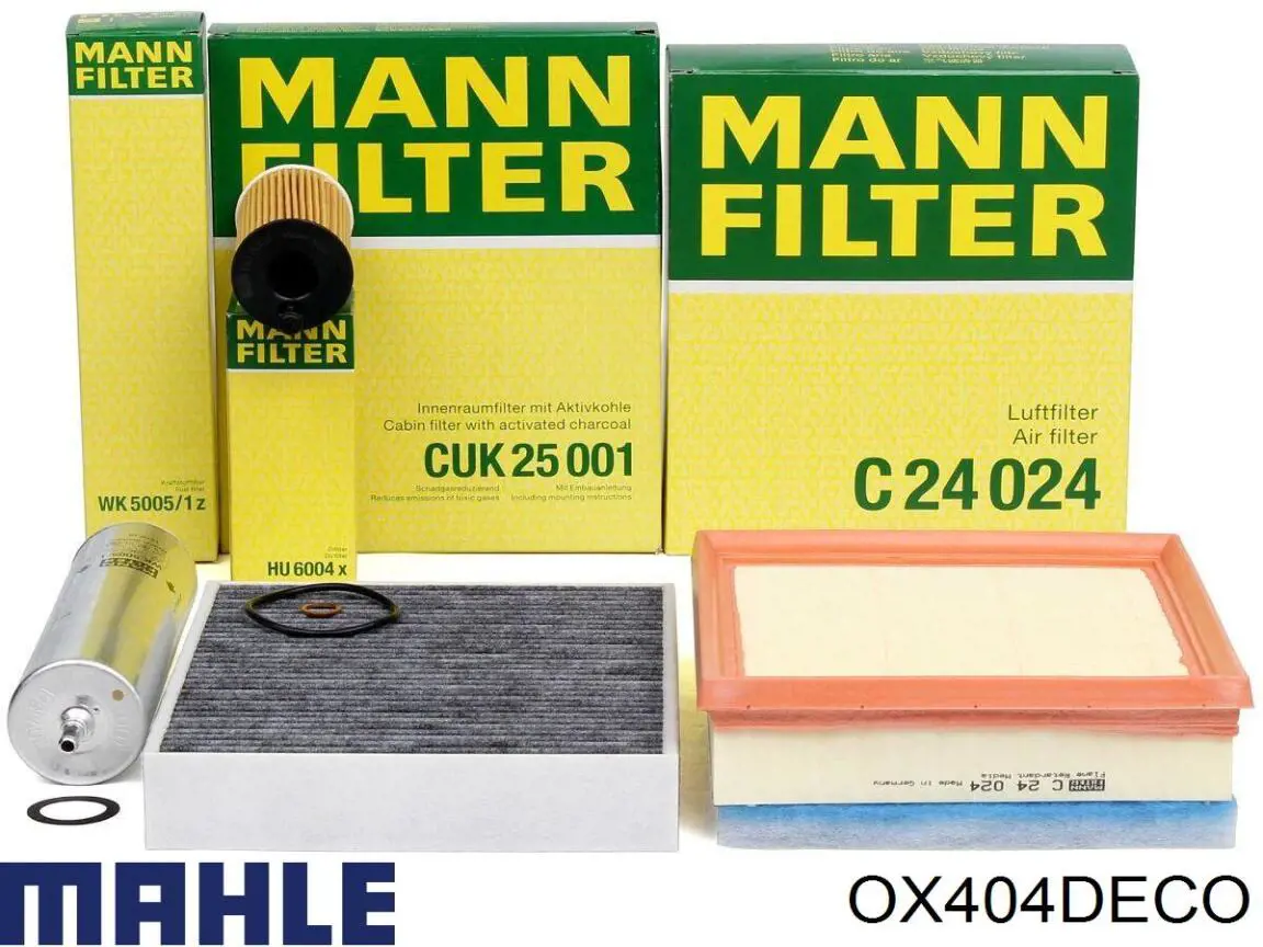 Масляний фільтр OX404DECO Mahle Original