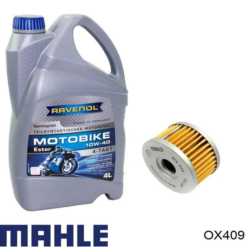 Фільтр масляний Mahle Original OX409