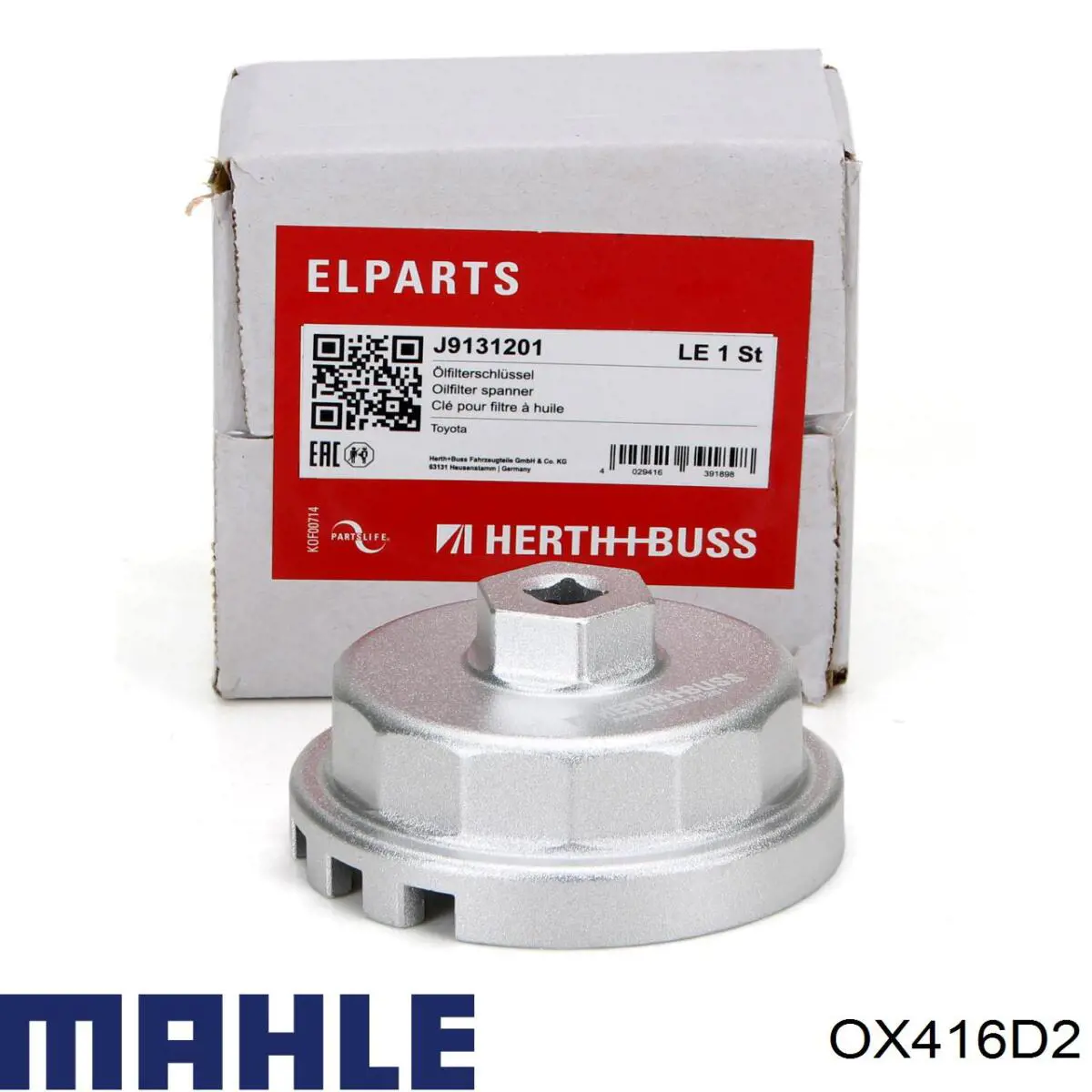 OX416D2 Mahle Original Фільтр масла
