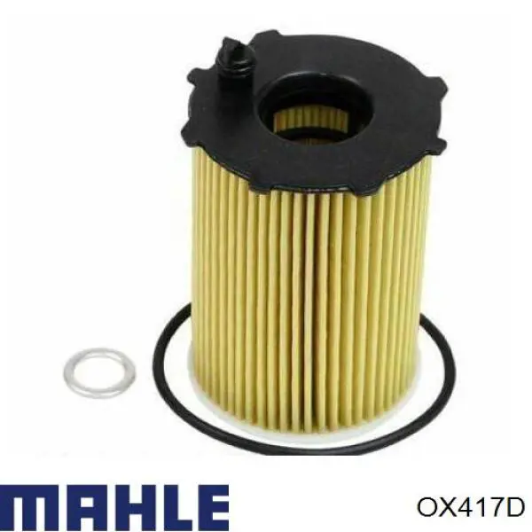 OX417D Mahle Original фільтр масляний