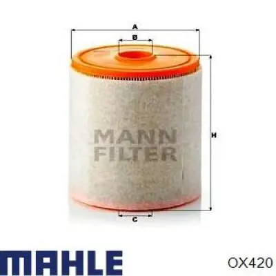 OX420 Mahle Original Фільтр масла