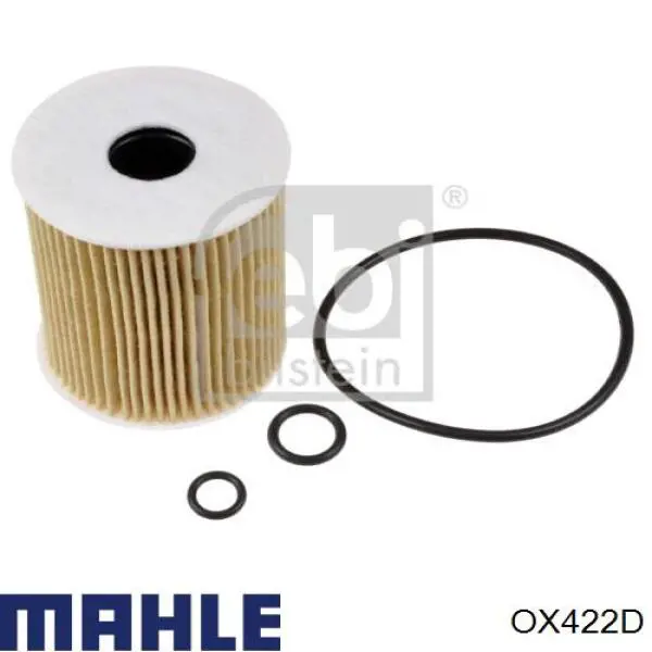 Купити OX422D Mahle Original Фільтр очищення масла відцентровий
