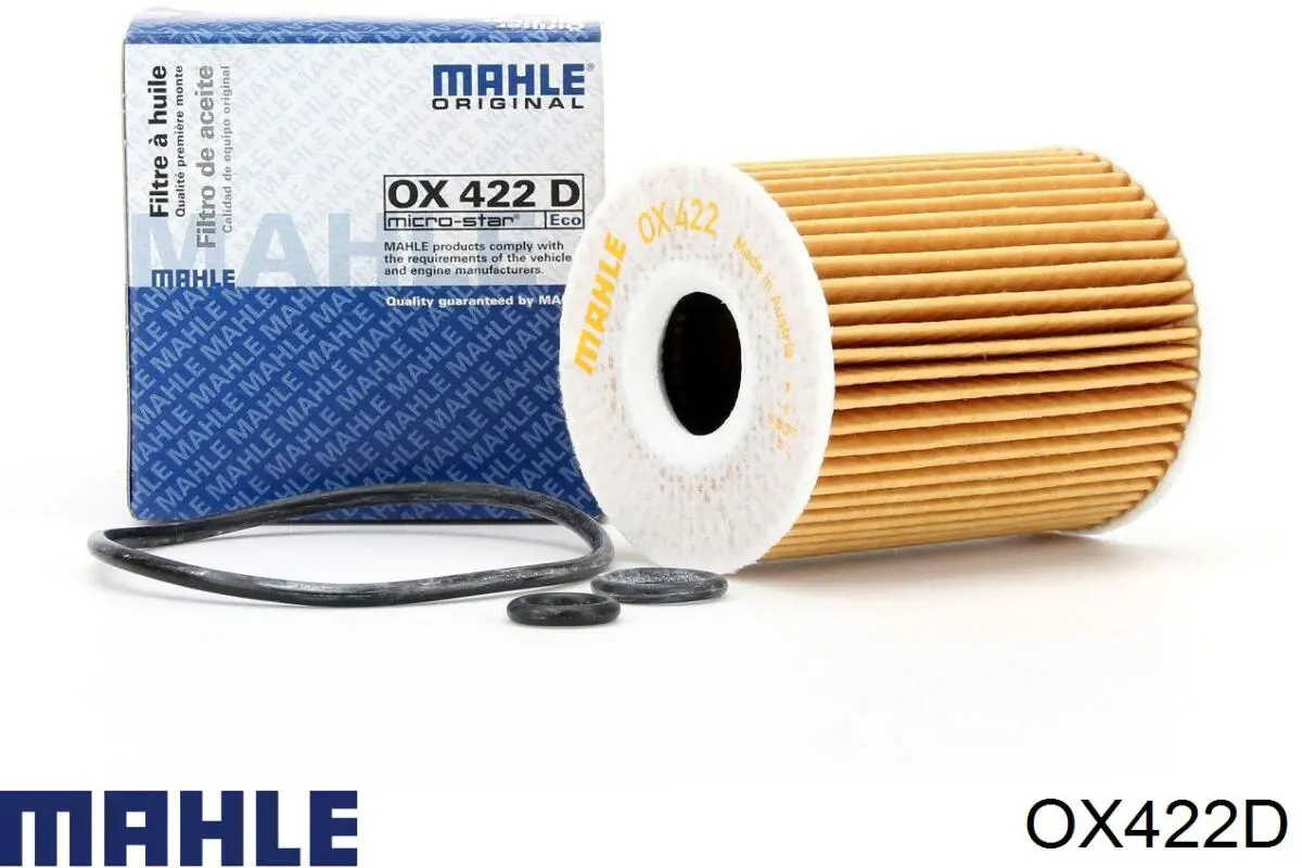 Фільтр масляний OX422D Mahle Original