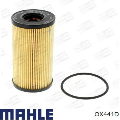 Масляний фільтр двигуна Mahle Original OX441D ціна, від 6.16 USD