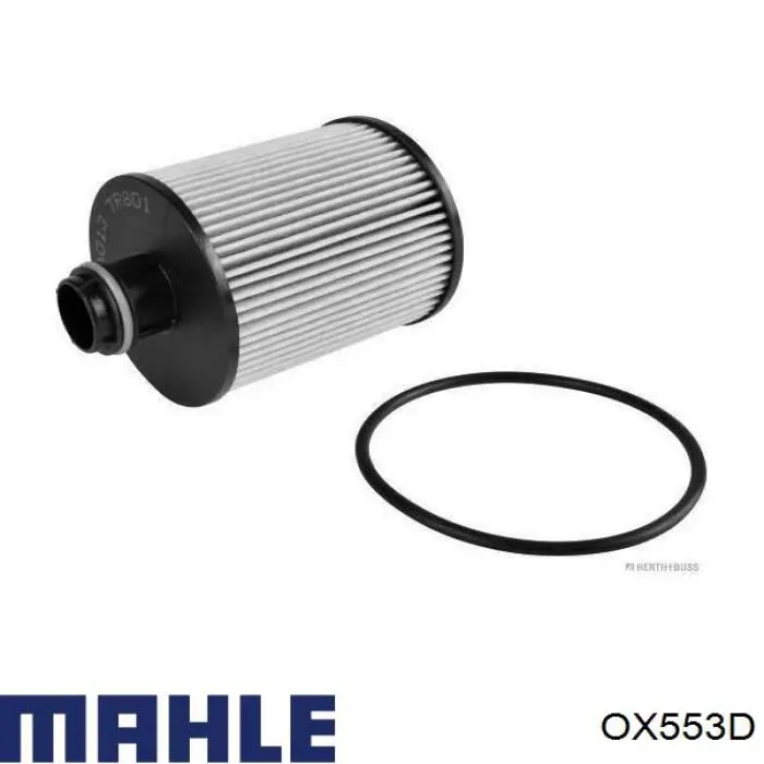 Масляний фільтр OX553D Mahle Original