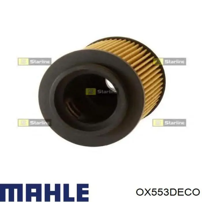 Фільтр масляний OX553DECO Mahle Original