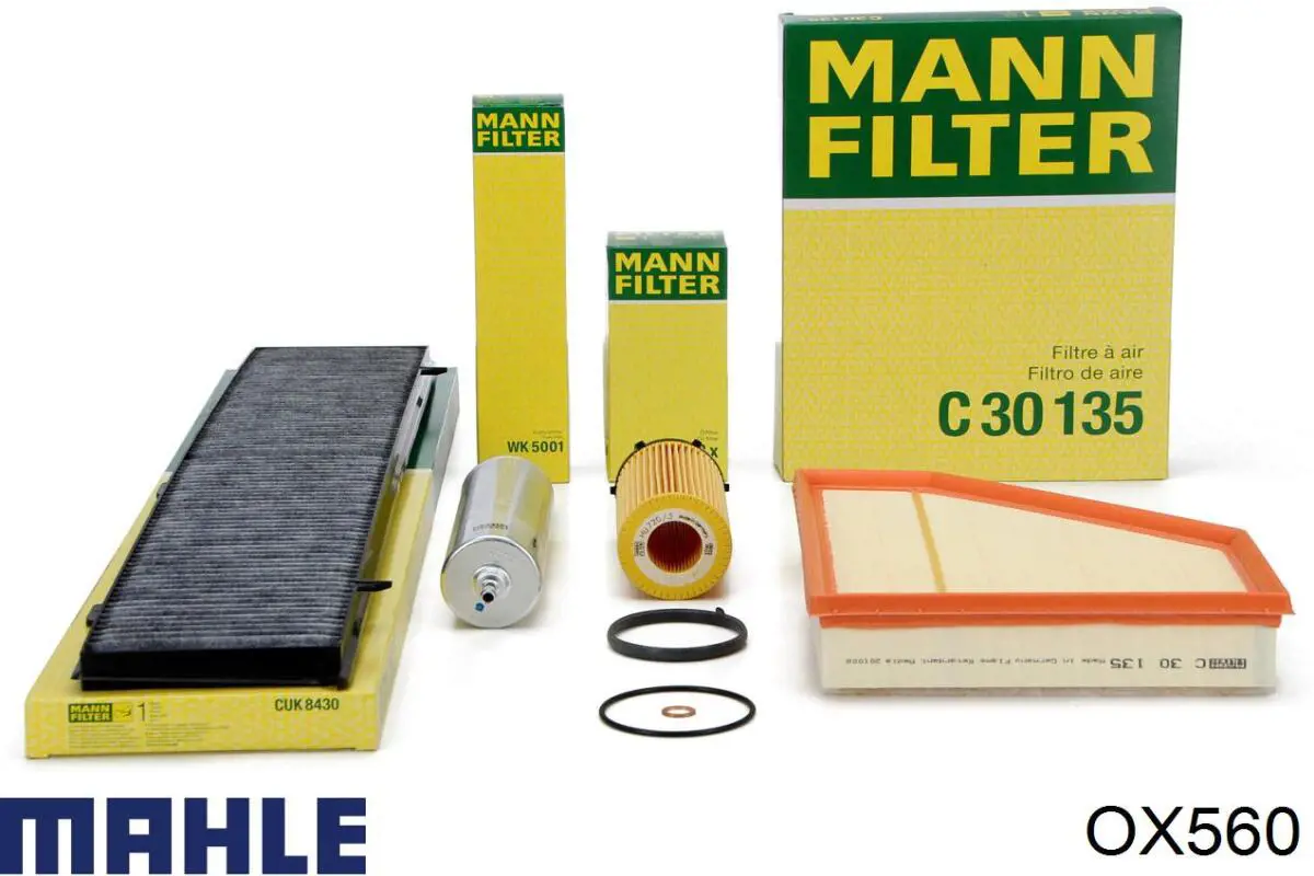 Масляний фільтр OX560 Mahle Original