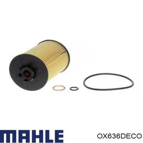 OX636DECO Mahle Original Фільтр масла