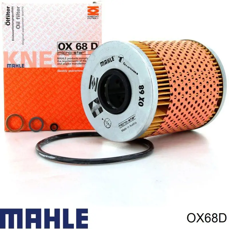 OX68D Mahle Original фільтр масляний