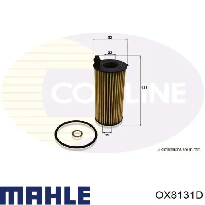 OX8131D Mahle Original фільтр масляний