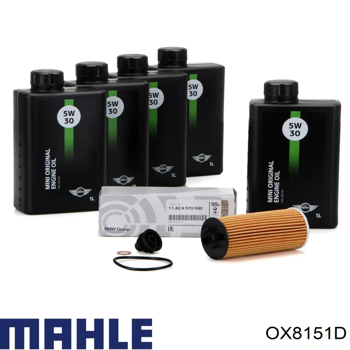 Масляний фільтр OX8151D Mahle Original