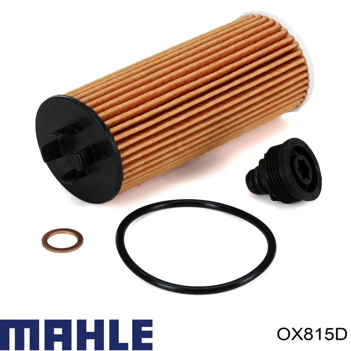 Масляний фільтр двигуна Mahle Original OX815D ціна, від 11.27 USD