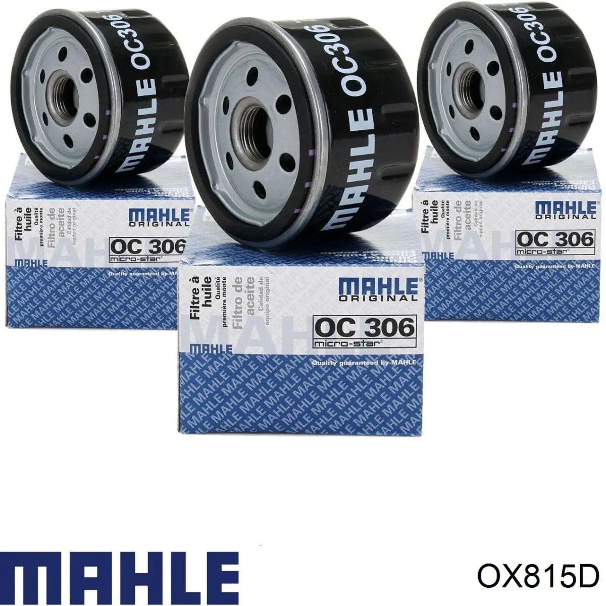 Масляний фільтр OX815D Mahle Original