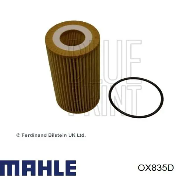 OX835D Mahle Original фільтр масляний