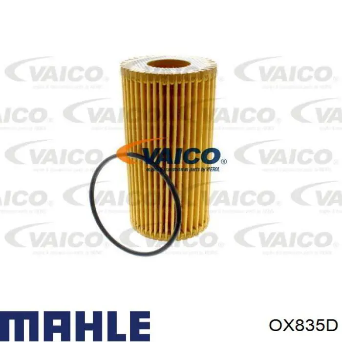 OX835D Mahle Original Фільтр масла