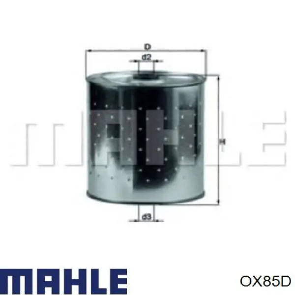 Фільтр масляний OX85D Mahle Original