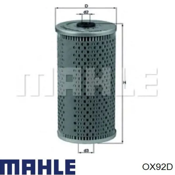 Фільтр масляний OX92D Mahle Original