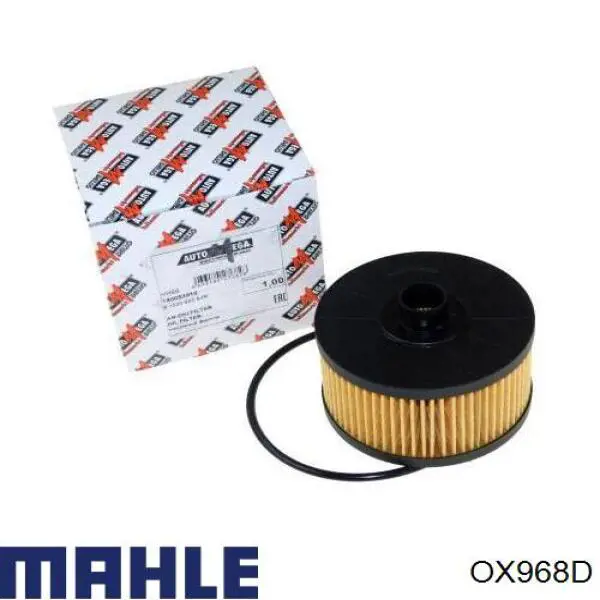 OX968D Mahle Original фільтр масляний