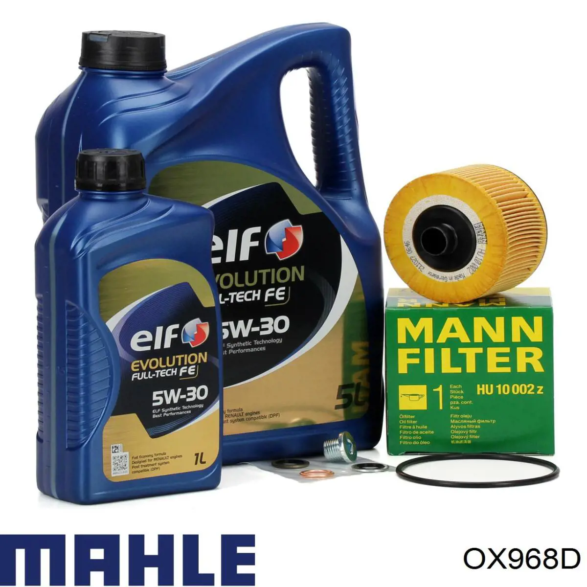 Масляний фільтр двигуна Mahle Original OX968D ціна, від 9.08 USD