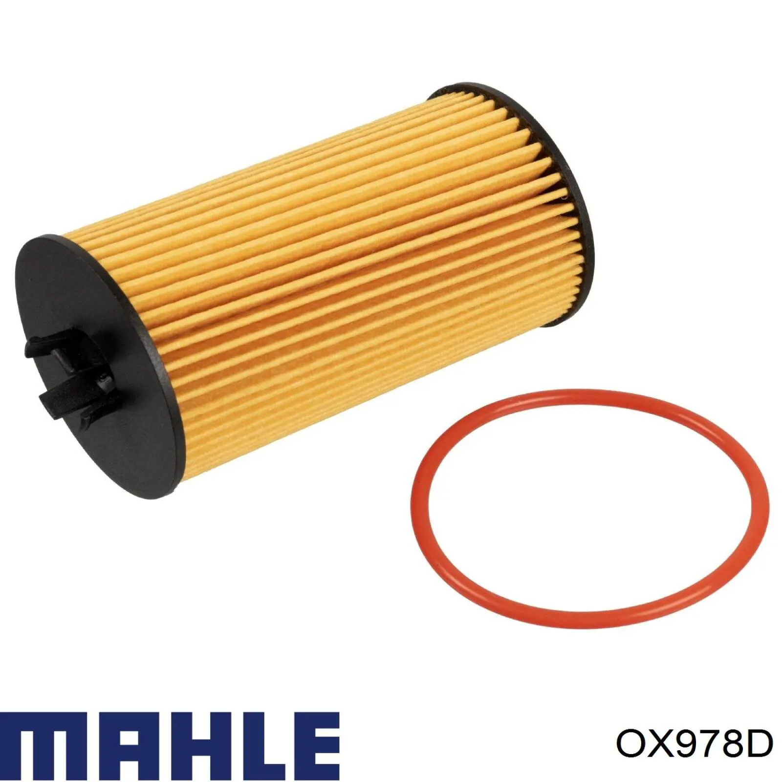 Масляний фільтр двигуна Mahle Original OX978D ціна, від 7.34 USD