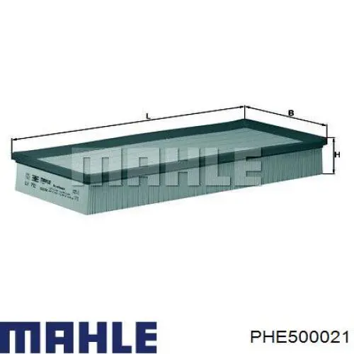Купити PHE500021 Mahle Original Автомобільний фільтр повітря