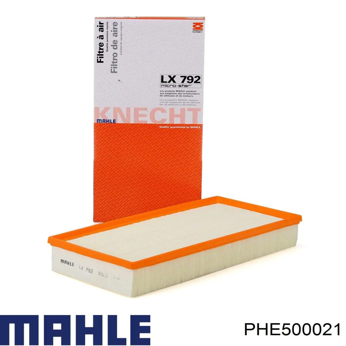 Елемент повітряного фільтра Mahle Original PHE500021 ціна, від 22.07 USD