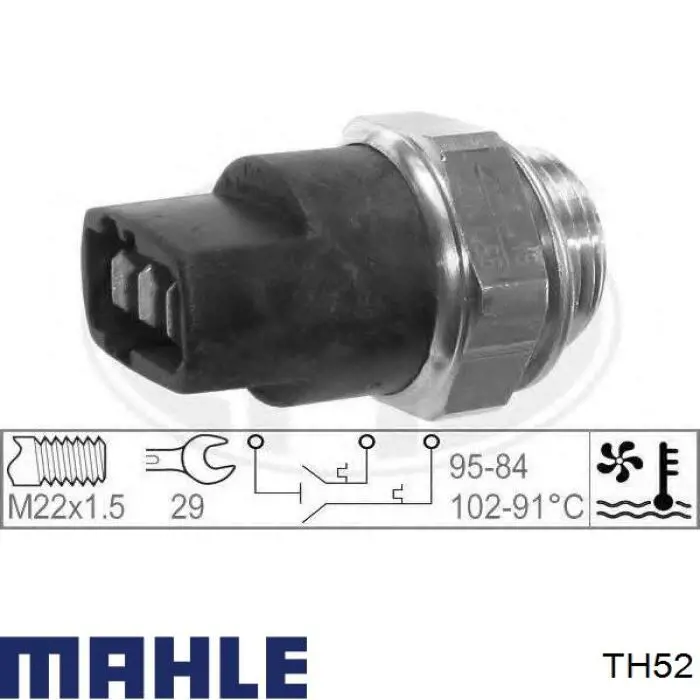 Корпус термостата TH52 Mahle Original