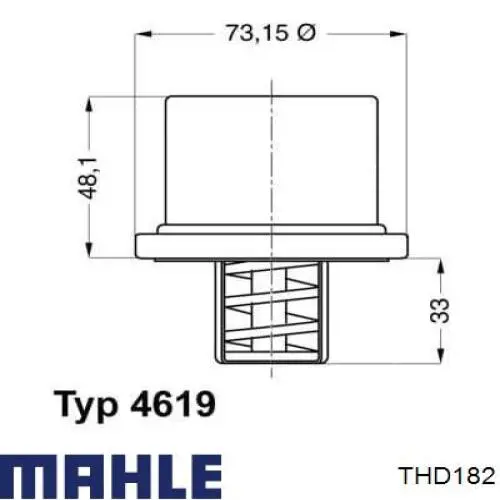 Автомобільний термостат Mahle Original THD182 ціна, від 20.27 USD