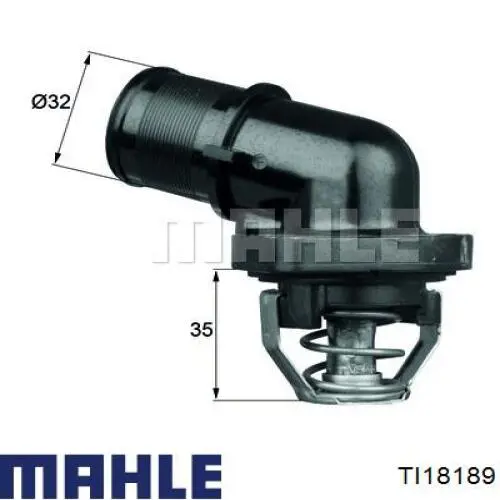 TI18189 Mahle Original термостат