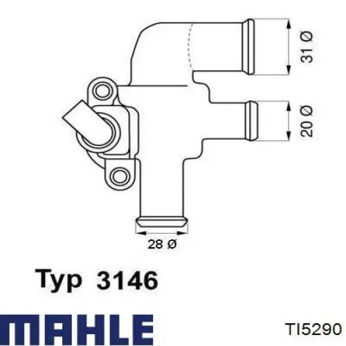 TI5290 Mahle Original Авто термостат