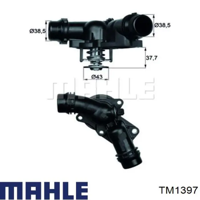 TM1397 Mahle Original термостат