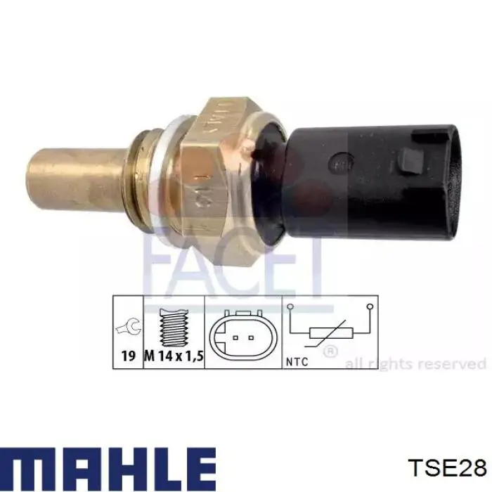Датчик температури охолоджуючої рідини TSE28 Mahle Original