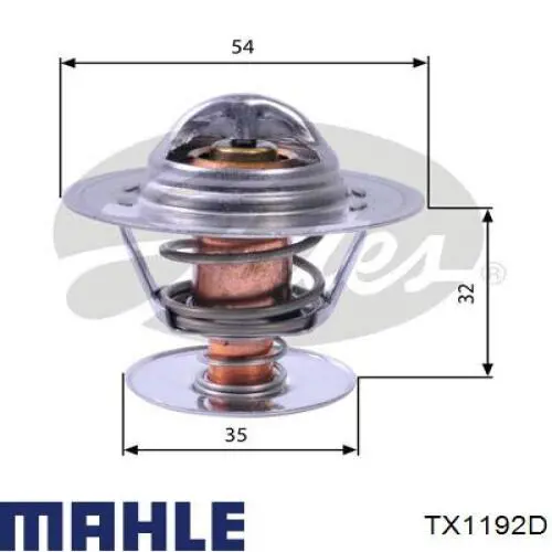 TX1192D Mahle Original термостат