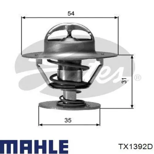 Термостат TX1392D Mahle Original