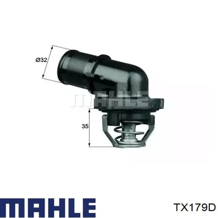 Автомобільний термостат Mahle Original TX179D ціна, від 9.06 USD
