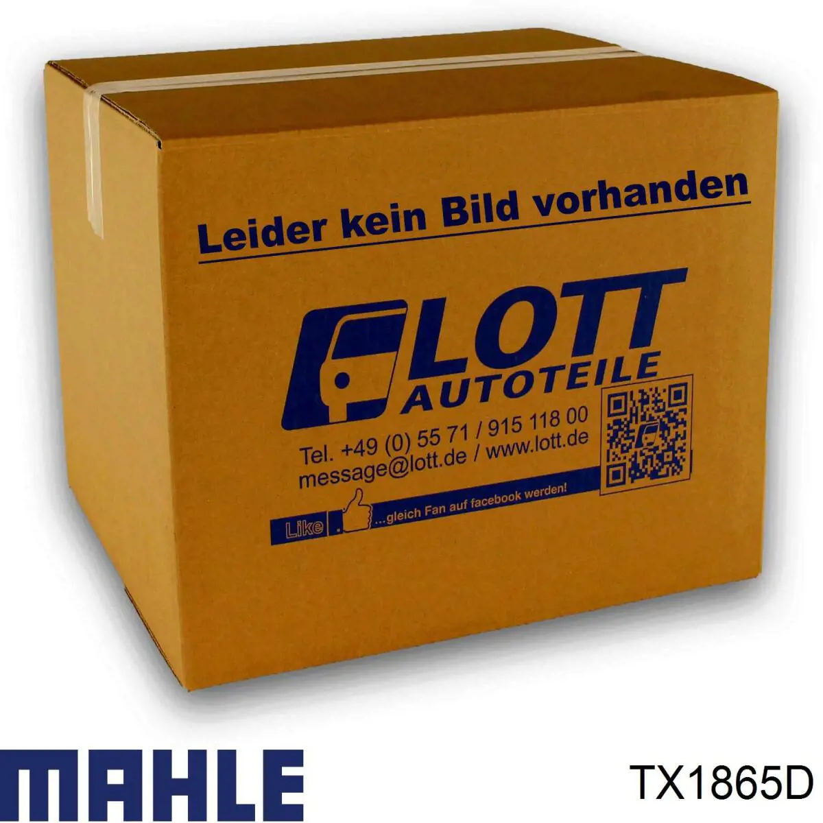 Купити TX1865D Mahle Original Подушка стабілізатора передня