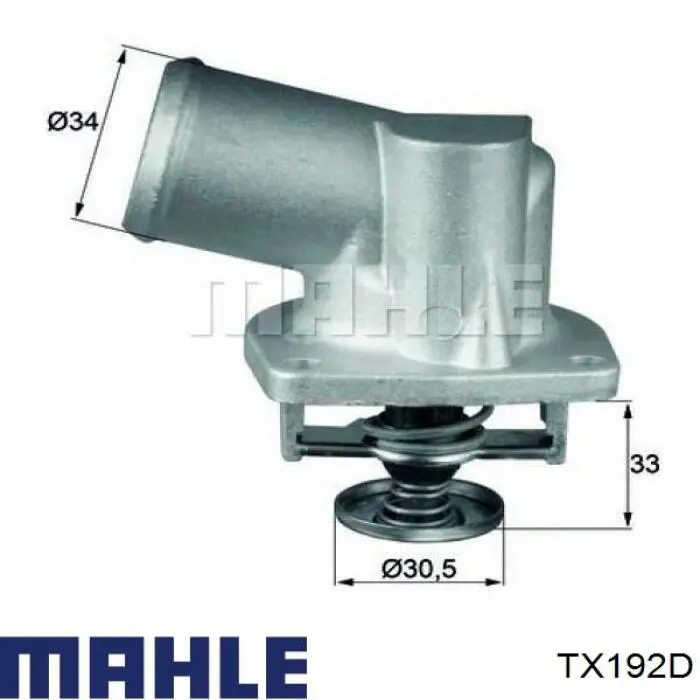 Термостат в зборі Mahle Original TX192D