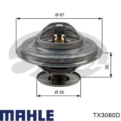 TX3080D Mahle Original термостат