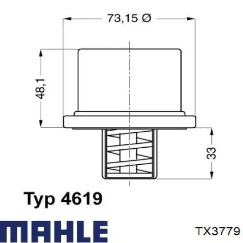 Термостат TX3779 Mahle Original