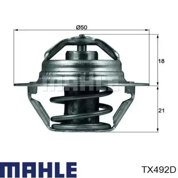 Автомобільний термостат Mahle Original TX492D ціна, від 6.57 USD