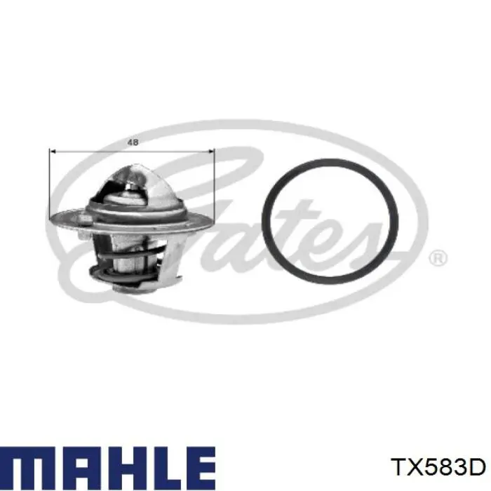 TX583D Mahle Original термостат