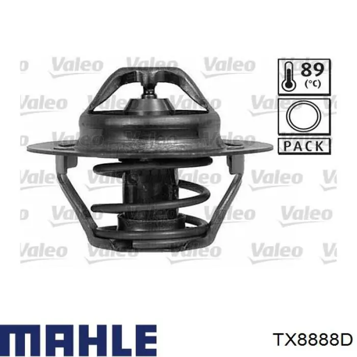 Купити TX8888D Mahle Original Термостат в корпусі