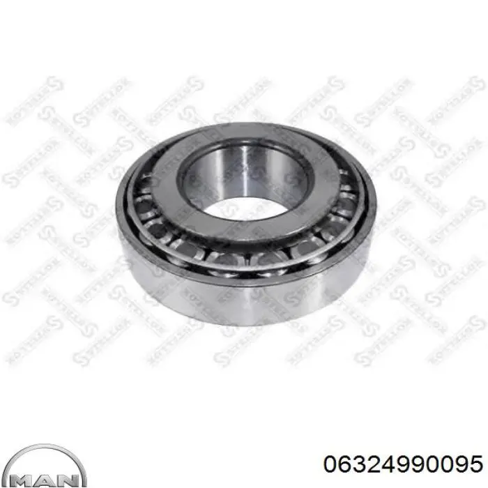 Підшипник диференціалу заднього моста MAN 06324990095 ціна, від 107.07 USD