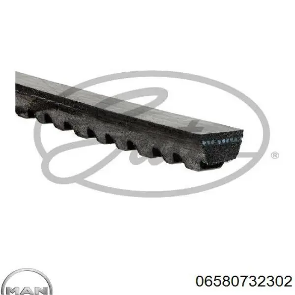 Клиновий ремінь MAN 06580732302 ціна, від 5.86 USD